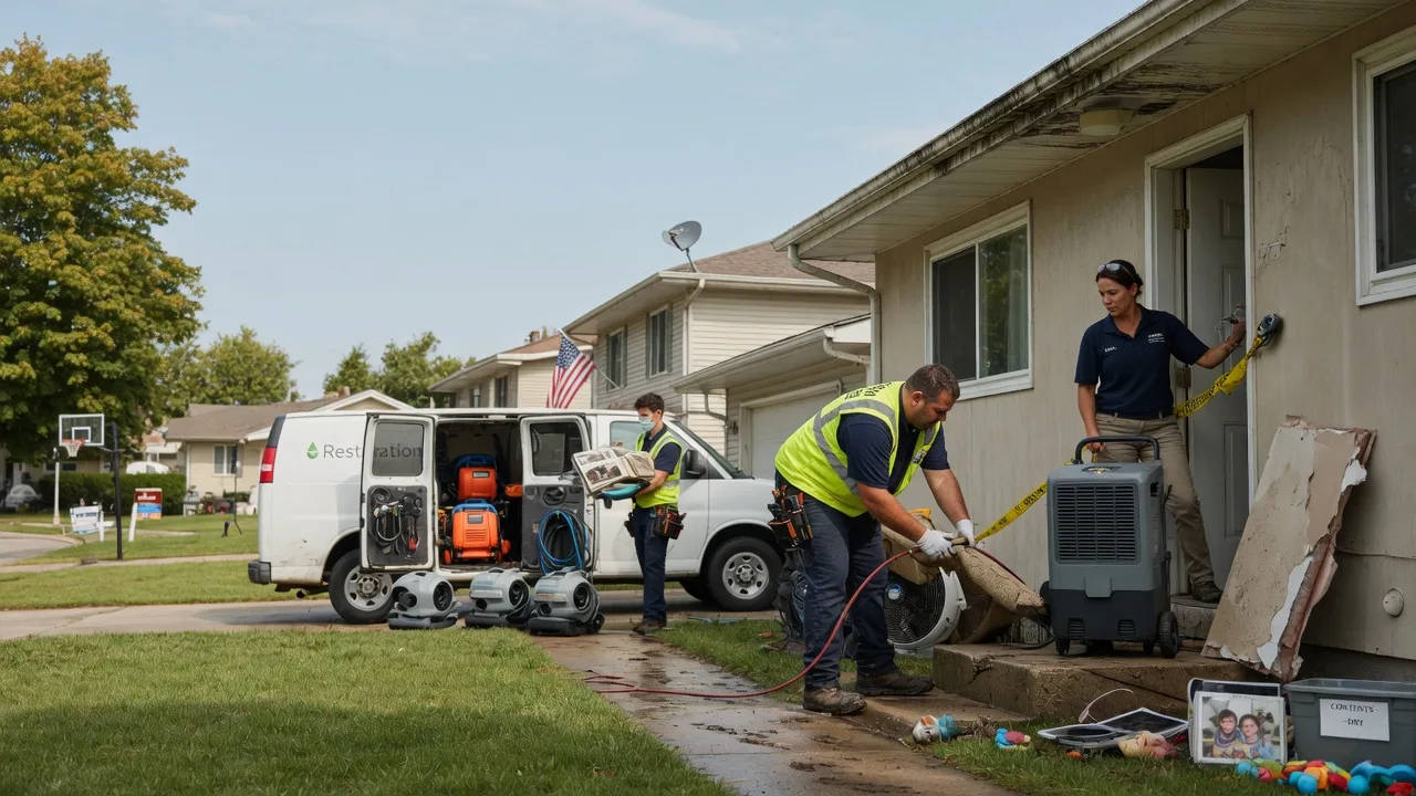 Water Damage Restoration in Fort George G Meade, MD near me